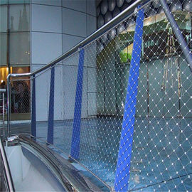 Сетка веревочки нержавеющей стали 316 анти- падая для предохранения от торгового центра/рынка